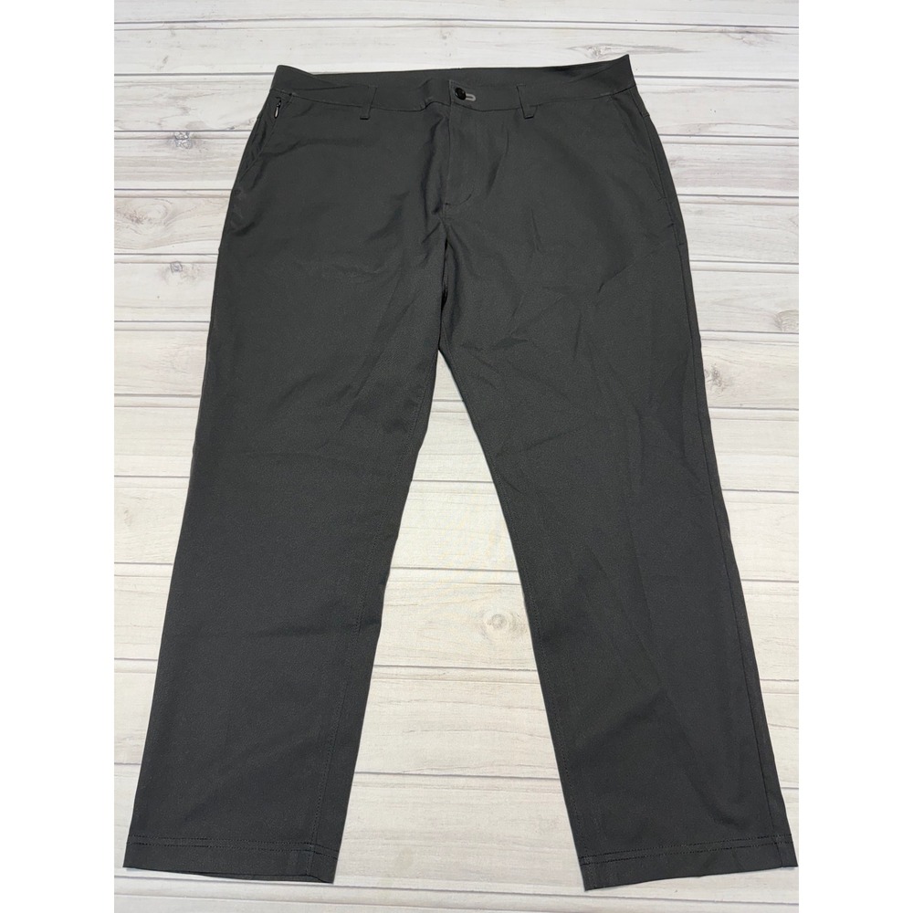 Public Rec Workday Pants Mens 36x26 Black Straight Leg Performance Chino Travel